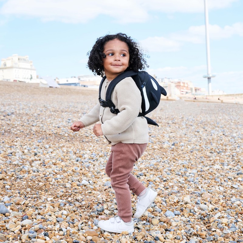 LittleLife Animal Toddler Backpack With Safety Rein, Orca