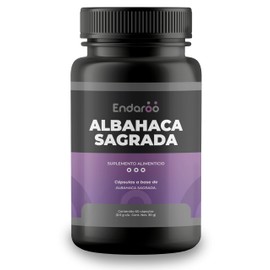 Albahaca Sagrada | Suplemento Alimenticio de Origen Natural | Apoyo al Bienestar General y Equilibrio | Uso Diario | Sin Aditivos