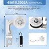 Upgraded DLEX8000V DLEX9000V DLEX7700VE Dryer Drum Roller Replacement for LG,