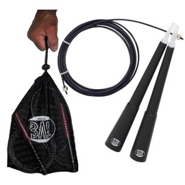 Bay® – -- FREE FALL 300 + Mesh Bag Professional Steel High Speed Skipping Rope – Double Under Adjustable with Swivel, Steel – Soul of Jump Rope Skipping Rope Jump Rope Boxing Fitness Martial Arts Kick Boxing Muay Thai Thai Boxing Kids Unisex Adults 290