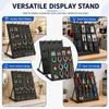 2 Pack Pegboard Display Stand, Metal Peg Board with 32