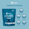Wellthy Colageno Hidrolizado Puro 1kg. Péptidos de Colágeno Bioactivos Genu-In®,