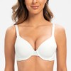 MELENECA Women's Breastfeeding Padded Plus Size Convertible Underwire Nursing Bra
