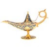 Metal Carved Hollow Legend Lamp Hollow Aladdin Magic Genie Light