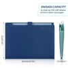 SKYDUE Accordion File Organizer – 8-Pocket Expanding File Folder with