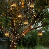 Mini linternas decorativas para interiores: 6 unidades de linternas LED