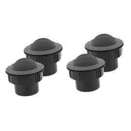 jojofuny 4pcs Round Vent Cover for Rvs and Air Outlet Deflector Design for Use Vehicles School and Construction Applications