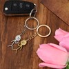 Ouligay 2 Pcs Funny Keychain for Women,Friendship Gifts for Couple