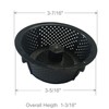 Marble 1730 Hair Strainer Cup for Shampoo Bowl 3-1/2" Dia