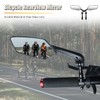 MSRTSR Espejo de Bicicleta, 2PCS unidades de Espejo HD Grande,