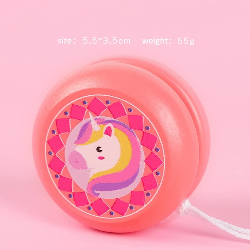 Chic U Wooden Looping Yoyo for Kids Beginners Auto Return