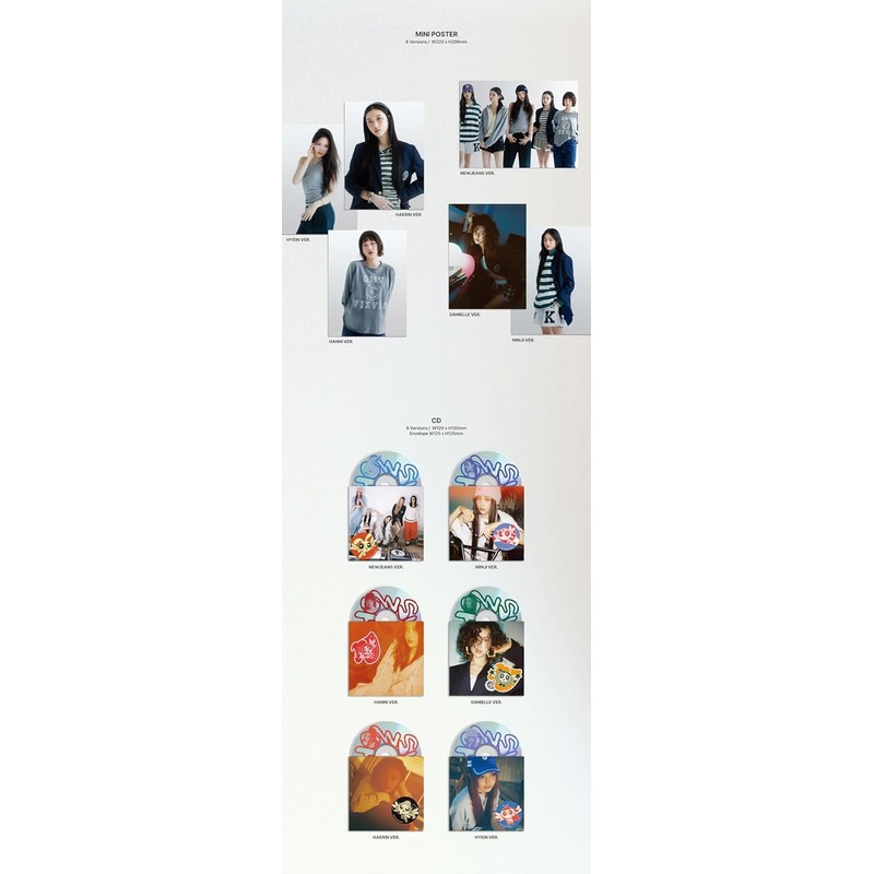 NewJeans 'How Sweet' [Standard Ver] Includes Bonus Item (HYEIN)