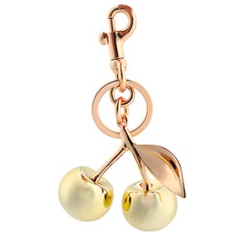 Zhoxod Cherry Keychain, Cute Purse Charms for Handbags, Realistic Cherry Bag Charms，Cherry Keychian Accessories