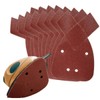 ExcInter 10 PCS 400 Grit 4 Hole Sanding Sheets for