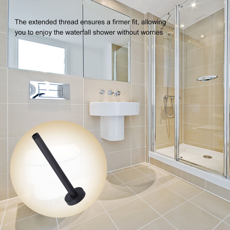 NPT 20MM Shower Arm 8 Inch Shower Head Arm Concealed