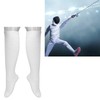 Fencing Socks Thickened Cotton Unisex Protective Fencing Stockings for Epee