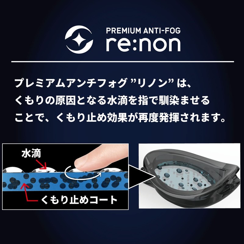 Swans VEGA-N re α DSMK Swimming Goggles, Made in Japan,