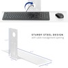 VIVO Computer Keyboard and Mouse Platform Tray VESA Mount Attachment