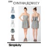 Simplicity H5 6-8-10-12-14 Sewing Pattern 2250 Misses Dresses