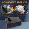 MAIKER Universal Car Rear Seat Armrest 2 Row Console Box