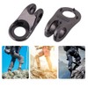 Eujgoov 20 Pcs/Lot Boot Hooks Lace Fittings with Rivets Camp