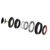 Cocoarm CNC ZS44/ZS56 Aluminium -Legierungsrad Bike Doppelzzwecke Außenverjüngungs -Headset Lager,