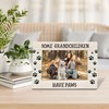 WTOGQ Pet Grandparents Picture Frame, Dog Cat Grandma Grandpa Gifts,