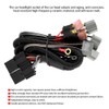 Car LED Light Headlight Wiring Harness Lighting Boost With For