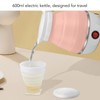 Foldable Electric Kettle 400W 600ML Auto Power Off Collapsible Travel