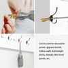 100 Pcs Self Drilling Drywall Anchors with Screws, Self-Drilling Anchors,