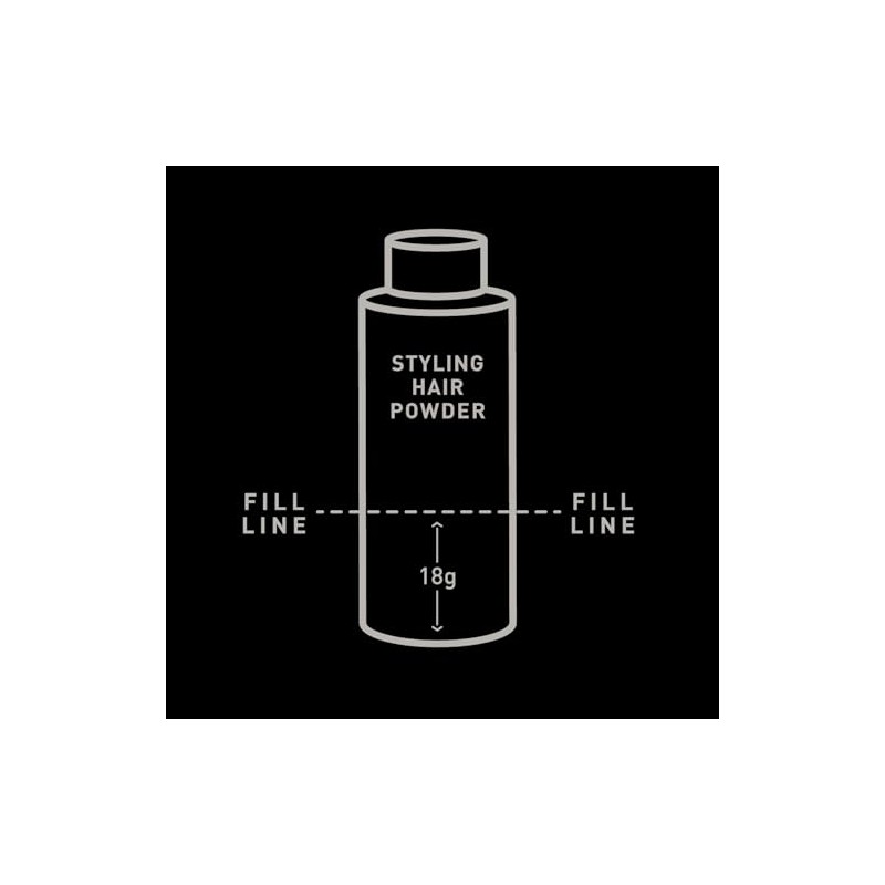 Brickell Men's Styling Hair Powder For Men, Creates Volume, Natural