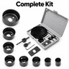 11/16-Piece Woodworking Hole Saw Set – Carbon Steel Hole Cutter