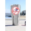 NY Sticker (5-Different Sizes) New York Vinyl Decal Circle Logo,