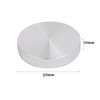 QUARKZMAN 50 mm Diameter Aluminium Disc x 4 Pieces Circular