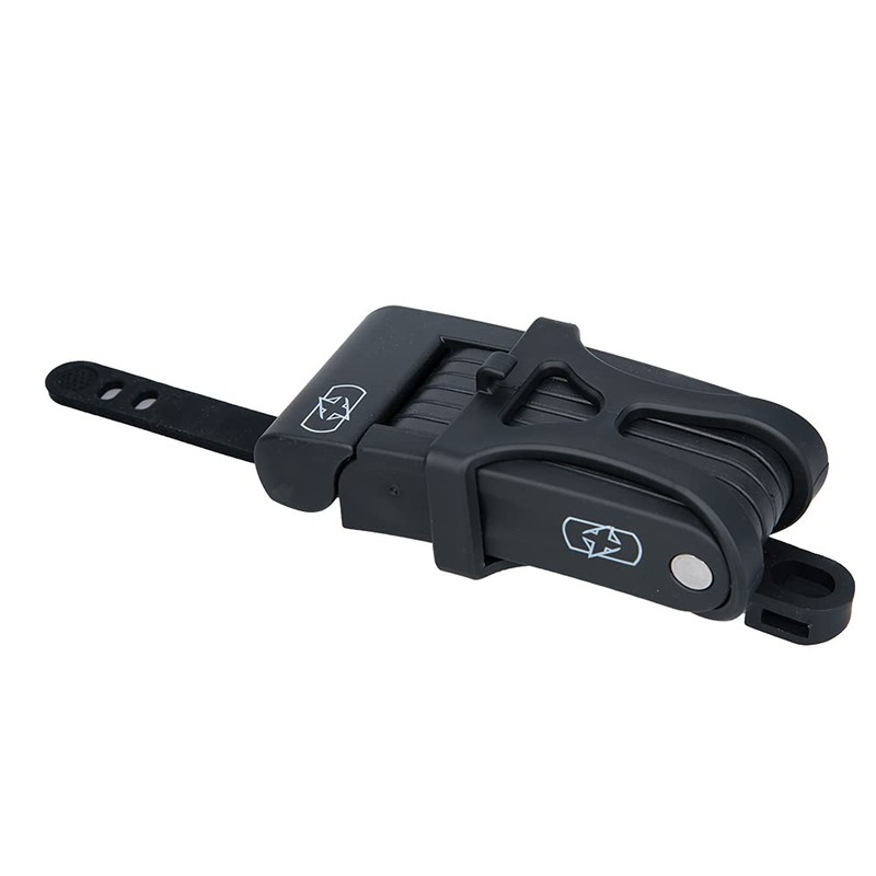 Oxford LinkLock CL Compact Folding Lock. Bicycle Security Lock.,Black,720mm