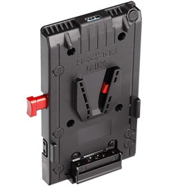 HEDBOX Unix-URSA V Mount Battery Adapter Power Plate, with 3X D-Tap 14.4V/10A and USB 5V/2.1A, Designed for for BMD URSA Cameras (URSA)