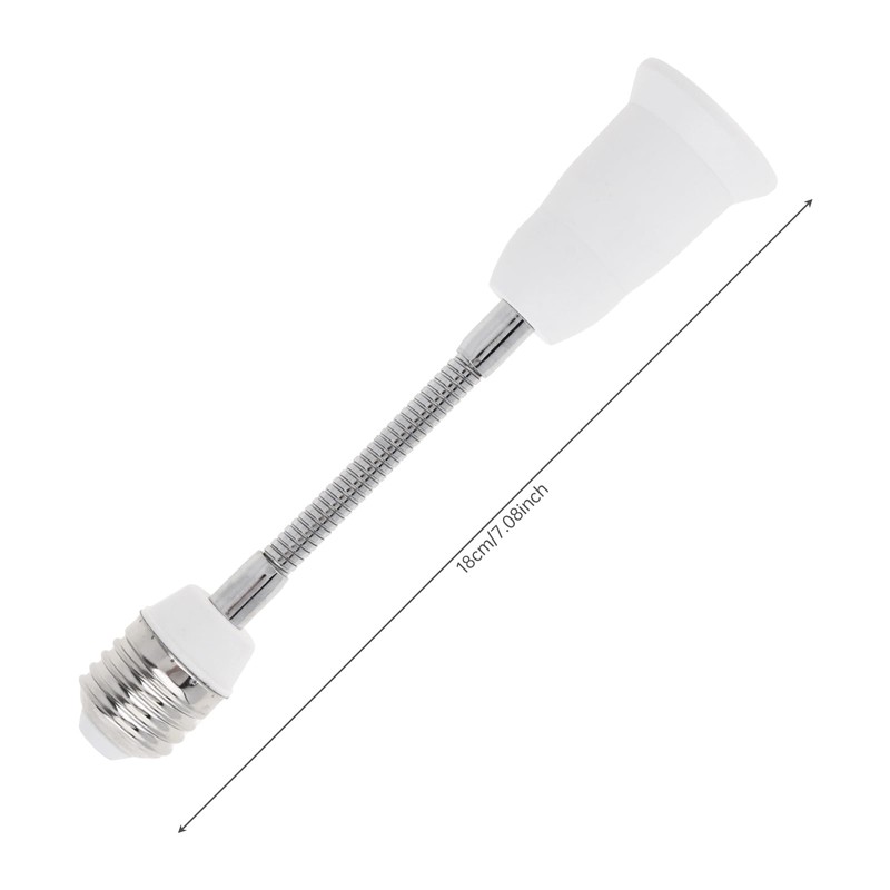 RTNLIT E26/E27 Light Socket Extender Adapter, Adjustable E26/E27 to E26/E27
