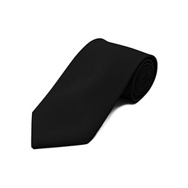 Solid Ties / Multiful color Formal Tie by boxed-gift, Black