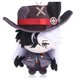 UTIEHD Honkai Star Rail Plush Keychains, Cute 4 Inch Collectible Dolls, Compact Size for Bags and Keys for Fans (Boothill)