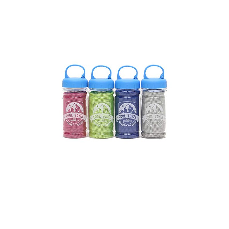 Osk Stationery King Cool Feel Bottle Towel Set of 4