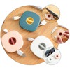 OSALADI Charging Cable Organiser Box 3 Colours Set Small Portable