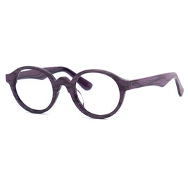 Zeelool Blue Light Blocking Glasses for Women Men Round Vintage Eyewear Glasses 100% UV400 Protection JGA261584-04B Purple