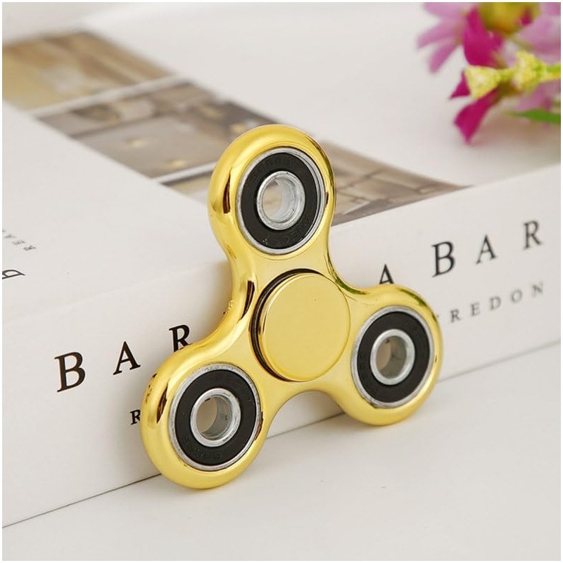 HERSE Tri-Wing Fidget Spinner, Green