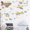 DaraBaby Vinil Decorativo Infantil Avión Helicóptero Habitación Niños