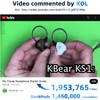 H HIFIHEAR KBEAR KS1 - Auriculares intraurales con cable IEMs