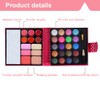 OUDQFCJ 32 Farben Lidschattenpalette Schimmernde Lidschattenpalette Makeup Palette Makeup Palette