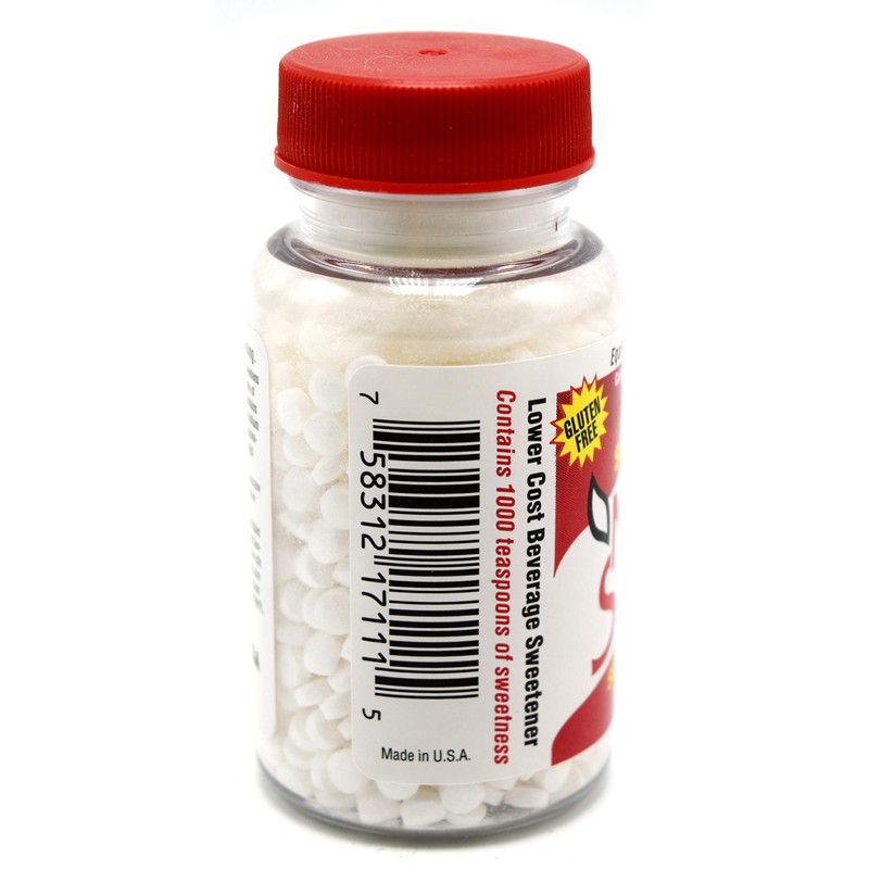 Necta Sweet Saccharin Sugar Substitute 1/4 Grain 1000 Tablets