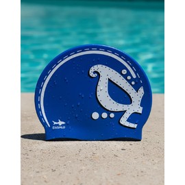 escualo Gorra para Natacion I Unisex I Adulto I Modelo Luchador I Silicon I Impermeable I Unitalla I Color Azul