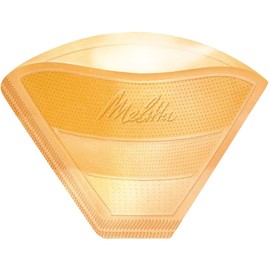 Melitta Coffee Filter Paper, Unbleached, Oil and Taste Resistant, For 4-8 Cups, Original Series, 80 Sheets x 2 Set, Natural Brown