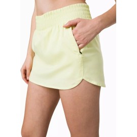 prAna Women's $69 Peak To Pavement Skort in Lime Squeeze size M